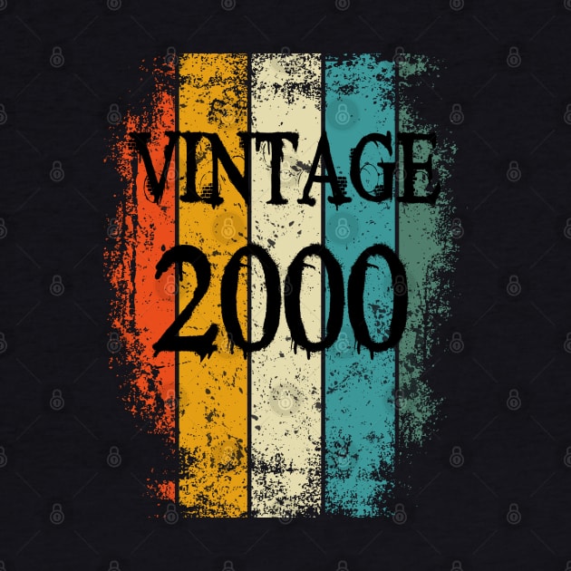 Vintage 2000, 23rd Birthday, 23 years old by UranusArts